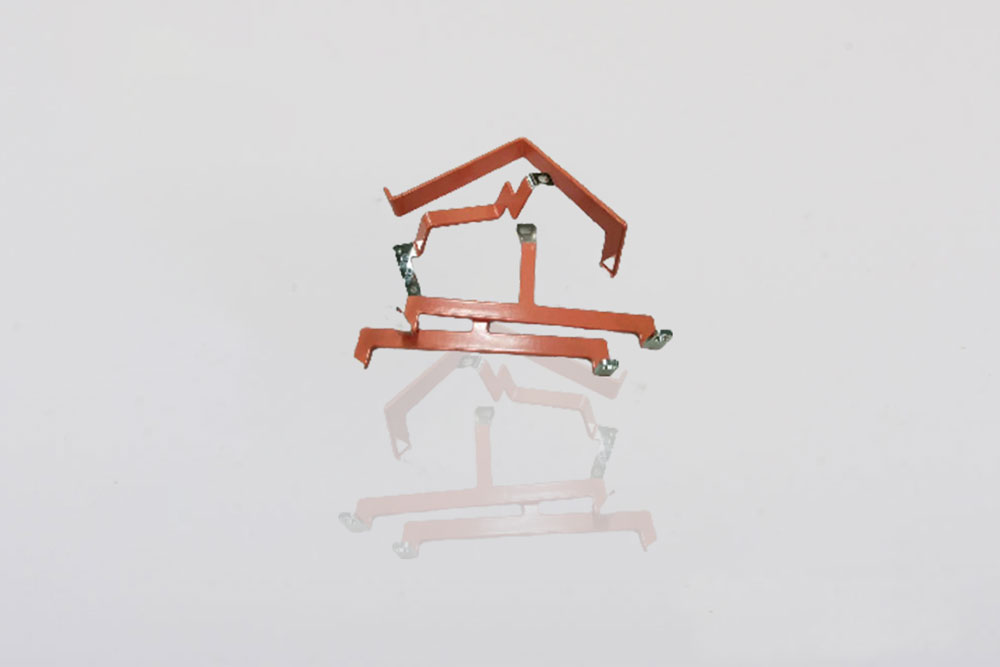 冲压硬铜排浸塑